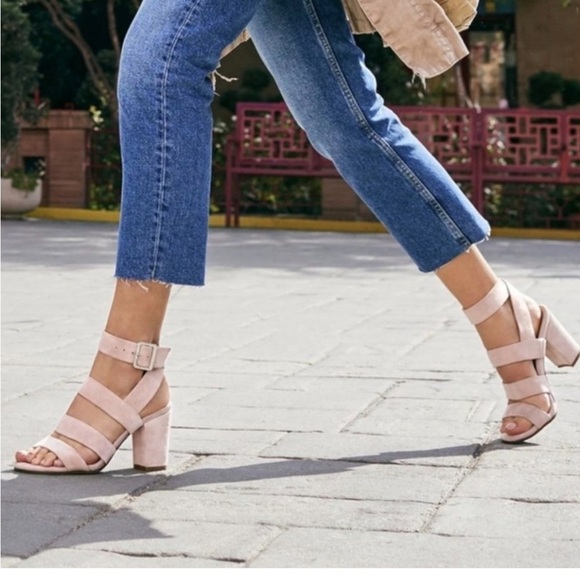 Vionic Blaire Suede Heel Sandal - Picture 2 of 9